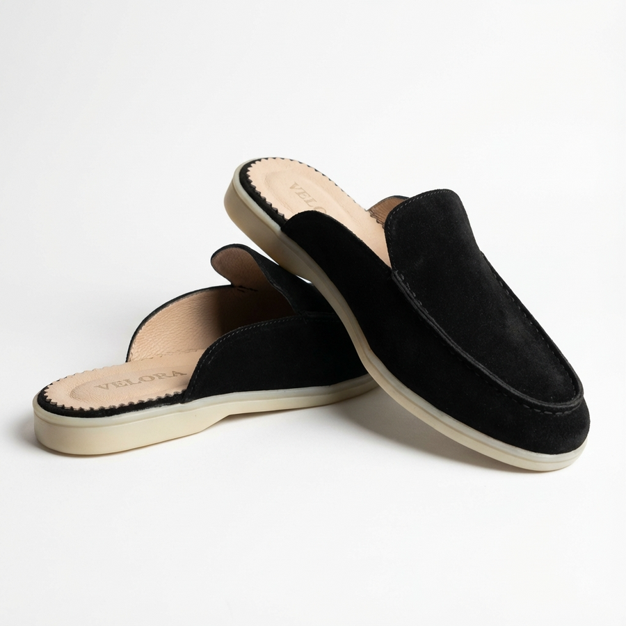 Mules Homme Noires