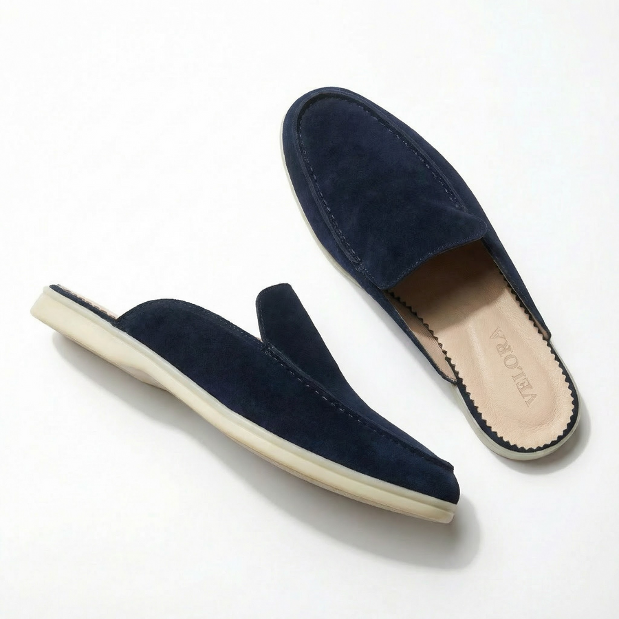 Mules Homme Bleu