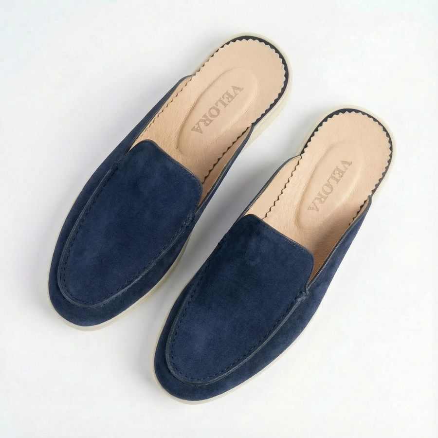 Mules Homme Bleu