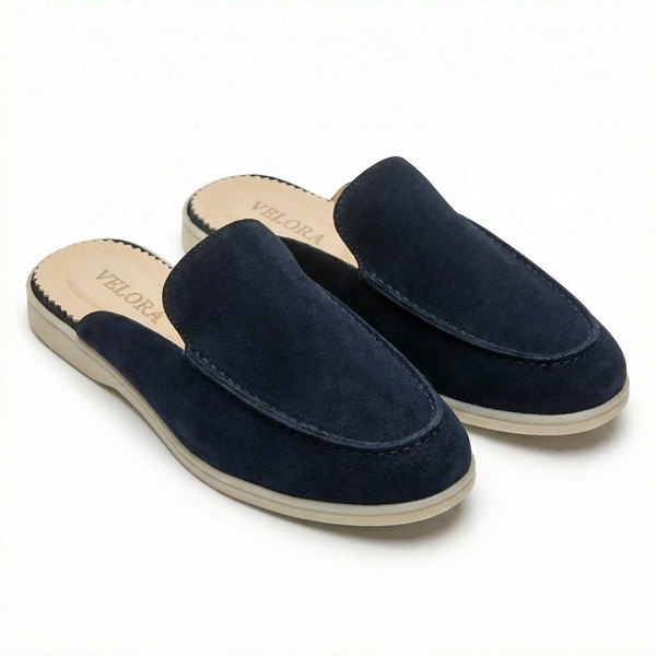Mules Homme Bleu