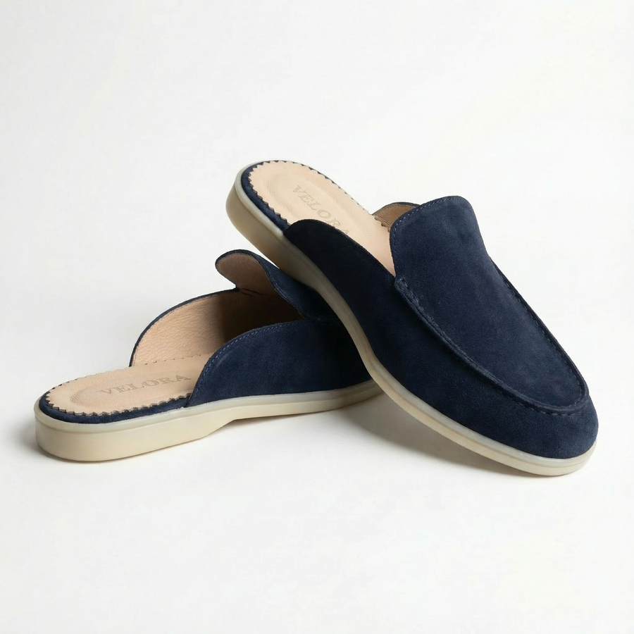 Mules Homme Bleu