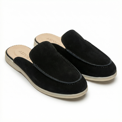 Mules Homme Noires élégantes